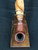 Unique Huron Pipe Bowl C. 1850s - with Modern Stem and Stand