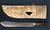 Late 1800s Crow/Plains Large Size Beaded Belt Knife Sheath