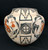 Vintage Acoma Polychrome Pottery Olla by Florence Aragon