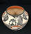 Vintage Acoma Polychrome Pottery Olla by Florence Aragon
