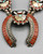 Vintage Zuni Inlay Squash Blossom Style Necklace