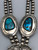 Wonderful Webbed Turquoise Necklace