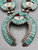 Vintage Zuni Inlay Squash Blossom Style Necklace
