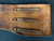 bronc belt, western, leather, cowboy, signed, E. G. Noble
