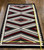 Eye Dazzler style, Navajo, hand woven textile