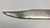 Bowie knife, stag handle, marked JH, 1800s