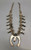 Vintage Navajo Squash Blossom Necklace
