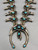 Vintage Navajo Squash Blossom Necklace