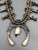 Vintage Navajo Squash Blossom Necklace