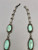 STATEMENT Necklace! With Large Webbed Turquoise Cabochons