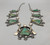 Elegant Rosyton Turquoise Necklace by Ray Delgarito