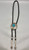 Tantalizing Tommy Singer Turquoise and Sterling Silver Bolo Tie