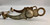 Walla Walla Prison made bit, silver overlays, engraving and rein chains, 1900s