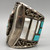 BOLD and Beautiful Zuni Inlay Cuff Bracelet by J. Quam