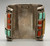 Outstanding Large Bighorn Sheep Inlay Bracelet by J. Quam