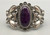 Stylish Sugalite and Sterling Silver Bracelet by Kirk Smith