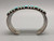 Old Zuni Eight Row Turquoise "Dot and Dash" Cuff Bracelet