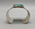 Outstanding Turquoise and Sterling Silver, 2" Wide Cuff Bracelet