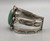 Amazing 1940s Era Turquoise and Sterling Silver Bracelet