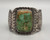 Older Sterling Silver and Turquoise Cuff Bracelet With Nice Stamping