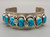 Fantastic Effie Calavaza Snake Turquoise Bracelet