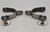 spurs, sterling silver, hand forged, 1800s, fancy spurs