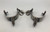 spurs, sterling silver, hand forged, 1800s, fancy spurs