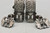 spurs, sterling silver, hand forged, 1800s, fancy spurs