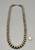 Sophisticated Smooth Sterling Silver Bead Necklace