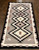 Vintage, Navajo textile, handspun wool, serrated diamond
