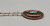 Double sided, turquoise, coral, mother of pearl, onyx, twisted wire