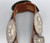 Mid-century concho belt, sterling silver, oval and butterfly conchos, gorgeous brown leather