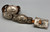 Mid-century concho belt, sterling silver, oval and butterfly conchos, gorgeous brown leather