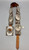 Mid-century concho belt, sterling silver, oval and butterfly conchos, gorgeous brown leather