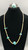 Zuni fetish necklace with a Zuni and Navajo Bracelet set, fetish necklace of great shell, turquoise, onyx, turquoise carved frog