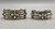 his and hers custom made bracelets by Ernie Lister, three beautiful turquoise cabochons, repousse