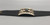 circa 1950-1960s sterling silver and turquoise Ketoh, singular turquoise cabochon, fine piece of black leather (bow guard)