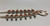 coral cluster squash blossom necklace, large naja with a small cluster of coral cabochons, accents of twisted wire and dots