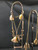 Arizona Prison hitched horsehair bridle and prison made bit, German Silver rosettes,