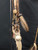 Arizona Prison hitched horsehair bridle and prison made bit, German Silver rosettes,