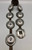 vintage sterling silver concho belt, phenomenal silverwork and intricate hand stamped designs, brown leather
