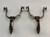 Juan (John) Estrada (1865 - 1942), silver mounted spurs, G.S. Garcia