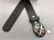multi-stone inlay belt buckle, onyx, mother of pearl, turquoise, coral, filework