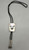 thunderbird theme inlay bolo tie, inlay of turquoise, coral, mother of pearl, and onyx, braided black leather cord