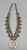1960s "snake-eye" turquoise squash blossom necklace, sawtooth bezels, handmade beads, link chain