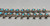 vintage squash blossom necklace with nice turquoise, Persian turquoise, twisted wire, silver dots, foxtail wire