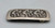 sterling silver Kokopelli themed overlay belt buckle by Hopi artist, Bernard Dawahoya, Kokopelli overlay design