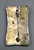 sterling silver overlay pin/pendant by Hopi artist, Bernard Dawahoya, figural overlay design, Hopi