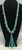 chunky turquoise and heishi necklace with jocla's, chunky turquoise pieces of various shapes, sizes, and shades, as well as larger heishi beads