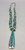 chunky turquoise and heishi necklace with jocla's, chunky turquoise pieces of various shapes, sizes, and shades, as well as larger heishi beads